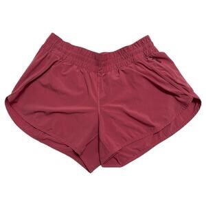 Lululemon Tracker Short V *4" Size 12 Lush Pink Swiftly Running Athletic Track